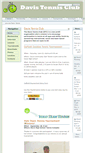 Mobile Screenshot of davistennisclub.org